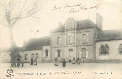CPA FRANCE 89 " Villeblevin, La Mairie"