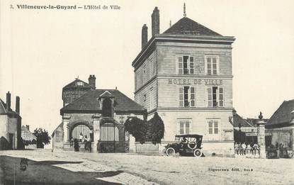 CPA FRANCE 89 " Villeneuve la Guyard, L'Hôtel de Ville"