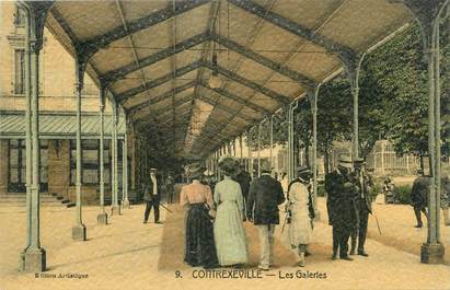 CPA FRANCE 88 " Contrexéville, Les galeries"