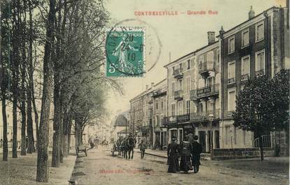 CPA FRANCE 88 " Contrexéville,La grande rue"