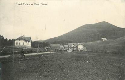 CPA FRANCE 88 " Le Donon, Hôtel Velleda et le Mont Donon"