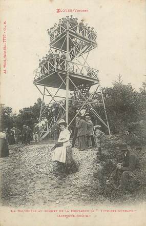 CPA FRANCE 88 " Eloyes, Le Belvédère au sommet de la montagne La Tête des Cuveaux"