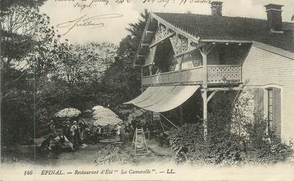 CPA FRANCE 88 " Epinal, Restaurant La Camerelle"