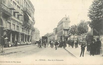 CPA FRANCE 88 " Epinal, Rue de la Faïencerie"