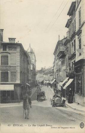 CPA FRANCE 88 " Epinal, La Rue Léopold Bourg"