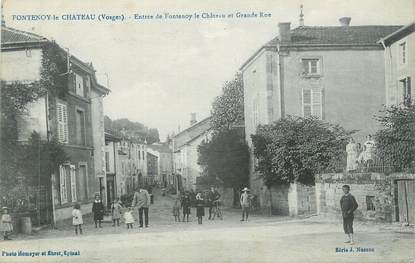 CPA FRANCE 88 "Fontenoy le Château, La Grande Rue"