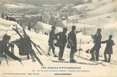 CPA FRANCE 88 "Gérardmer" / SKI