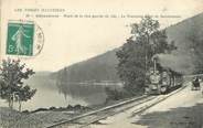 88 Vosge CPA FRANCE 88 "Gérardmer, Route de la Rive Gauche du Lac, le tramay venant de Remiremont" / TRAMWAY