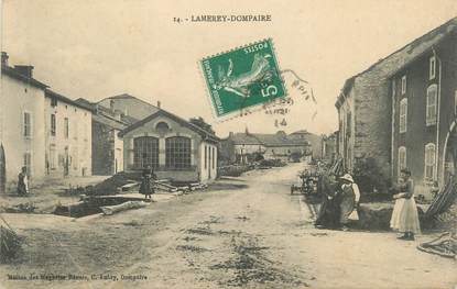 CPA FRANCE 88 " Lamerey - Dompaire, Une rue"