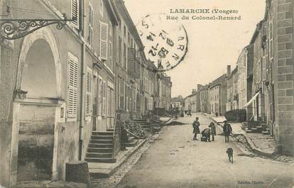 CPA FRANCE 88 " Lamarche, Rue du Colonel Renard"