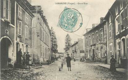 CPA FRANCE 88 " Lamarche, Grande Rue"