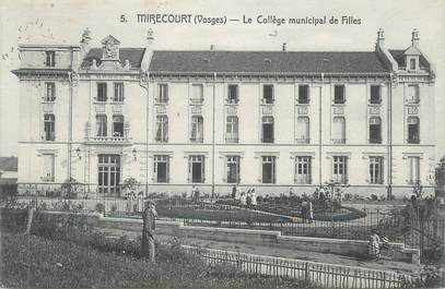 CPA FRANCE 88 " Mirecourt, Le collège municipal de filles"