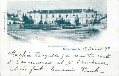 CPA FRANCE 88 " Mirecourt, Ecole Normale des Vosges"