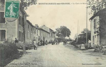 CPA FRANCE 88 " Monthureux sur Saône, La Croix de Mission"