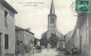 88 Vosge CPA FRANCE 88 " Maxey sur Meuse, La Place de l'Eglise"