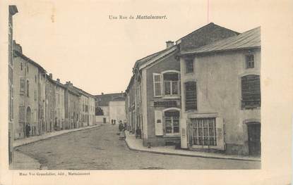 CPA FRANCE 88 " Mattaincourt, Une rue"