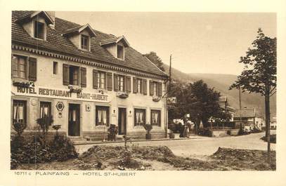 CPA FRANCE 88 " Plainfaing, Hôtel St Hubert"