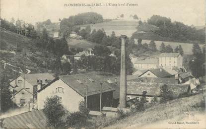 CPA FRANCE 88 " Plombières les Bains, L'usine"