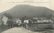 88 Vosge CPA FRANCE 88 " Saulcy sur Meurthe, Le centre du Hameau d'Anozel"