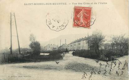 CPA FRANCE 88 " St Michel sur Meurthe, Vue des Cités et de l'usine"