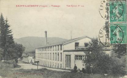 CPA FRANCE 88 " St Laurent, Tissage"