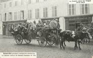 88 Vosge CPA FRANCE 88 " St Dié, Pendant l'Occupation Allemande le dernier convoi de blessés évacuant la ville"