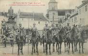 88 Vosge CPA FRANCE 88 " St Dié, La Cavalerie Allemande sur la Place Jules Ferry"