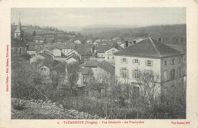 CPA FRANCE 88 " Trémonzey, Vue générale, Le Presbytère"