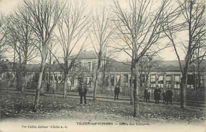 CPA FRANCE 88 " Thaon les Vosges, Ecole de garçons"