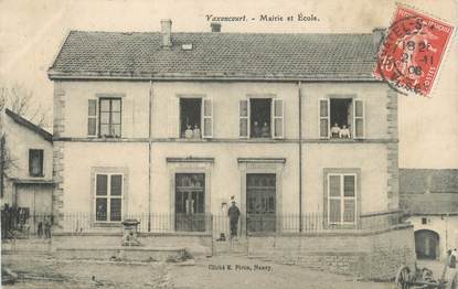 CPA FRANCE 88 " Vaxoncourt, Mairie et Ecole"