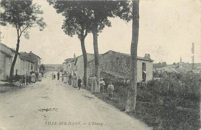 CPA FRANCE 88 " Ville sur Illon, L'étang"