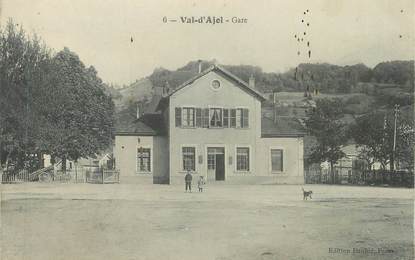 CPA FRANCE 88 " Le Val d'Ajol, La gare"