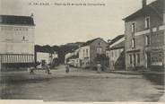 88 Vosge CPA FRANCE 88 " Le Val d'Ajol, Place du So et Route de Corravillers"'