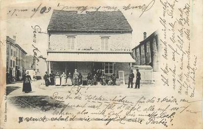 CPA FRANCE 88 " Le Val d'Ajol, Etablissement Doillon Café Restaurant"