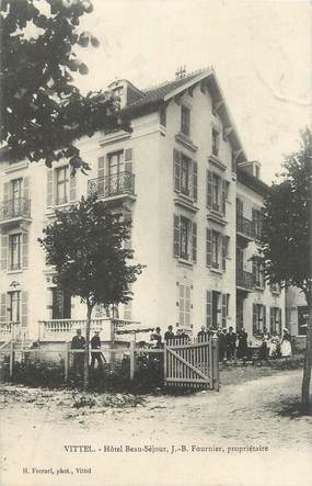 CPA FRANCE 88 " Vittel, Hôtel Beau Séjour"