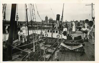 / CPA FRANCE 59 "Dunkerque, l'arrière port"