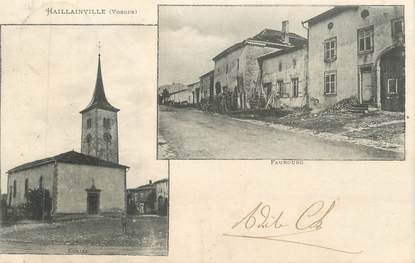 CPA FRANCE 88 " Haillainville, Vues"