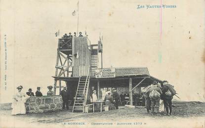 CPA FRANCE 88 " Le Hohneck, Observatoire "