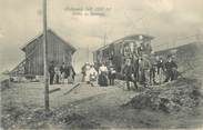 88 Vosge CPA FRANCE 88 " Hohneck, Station du tramway" / TRAMWAY