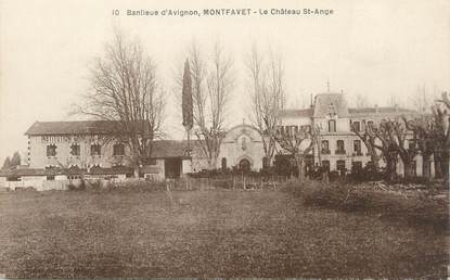CPA FRANCE 84 "Montfavet, Le Château de St Ange"