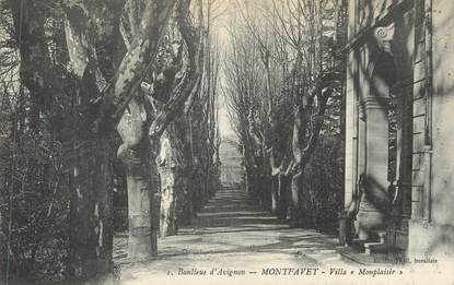 CPA FRANCE 84 "Montfavet, La Villa Montplaisir"