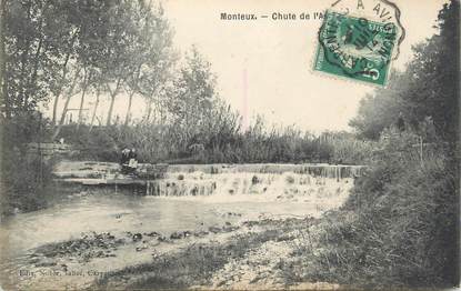 CPA FRANCE 84 "Monteux, Les chutes"