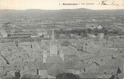 CPA FRANCE 84 "Mondragon, Vue générale"