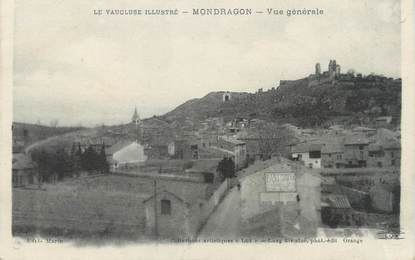 CPA FRANCE 84 "Mondragon, Vue générale"