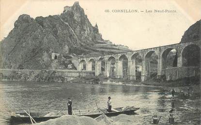 CPA FRANCE 42 "Cornillon, les Neuf Ponts"