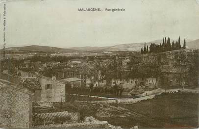 CPA FRANCE 84 "Malaucène, Vue générale"