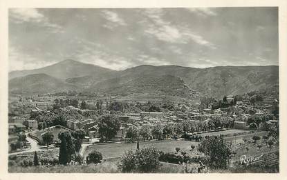 CPA FRANCE 84 "Malaucène, Vue générale et vue sur le Ventoux"