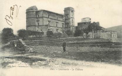 CPA FRANCE 84 "Lourmarin, Le château"