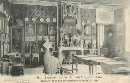 CPA FRANCE 84 "Lourmarin, intérieur du musée Philippe de Girard "
