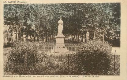 CPA FRANCE 84 "Lapalud, Le monument aux morts"